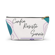 Load image into Gallery viewer, Accessory Pouch Confía Resiste Sonríe