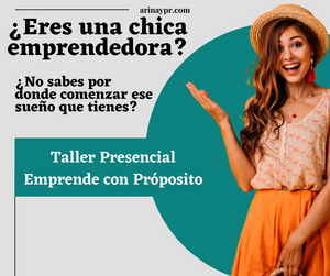 Taller Emprende con Próposito PRESENCIAL